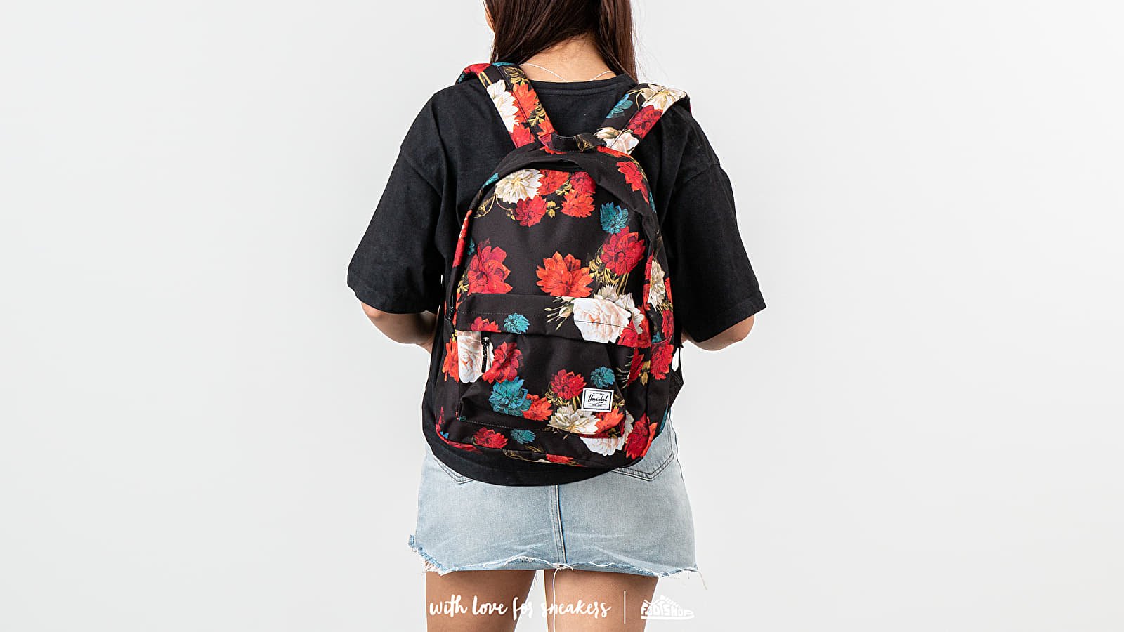 Rucksäcke Herschel Supply Co. Classic Backpack Vintage Floral Black
