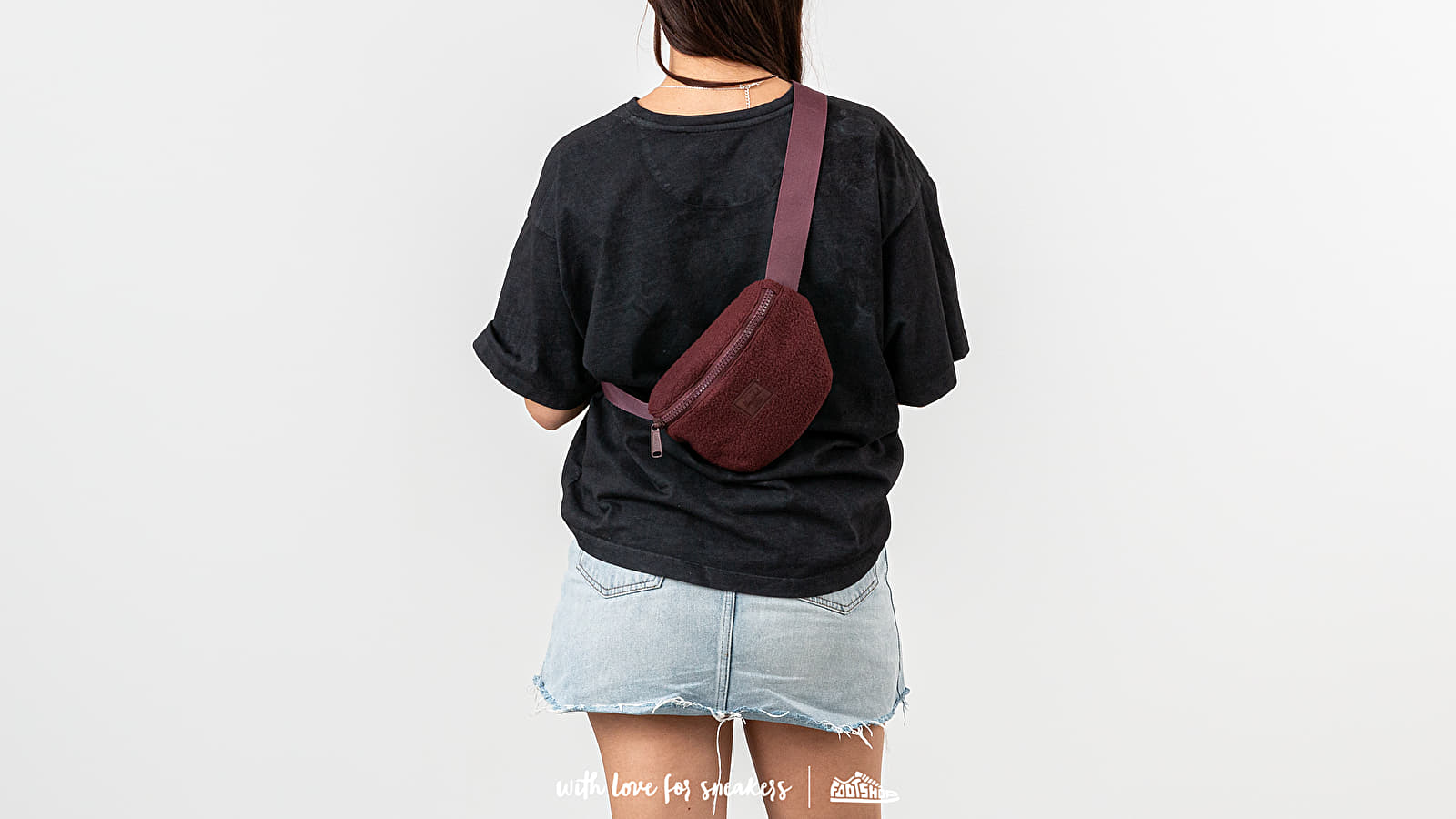 Heuptassen Herschel Supply Co. Fourteen Hip Pack Sherpa Plum