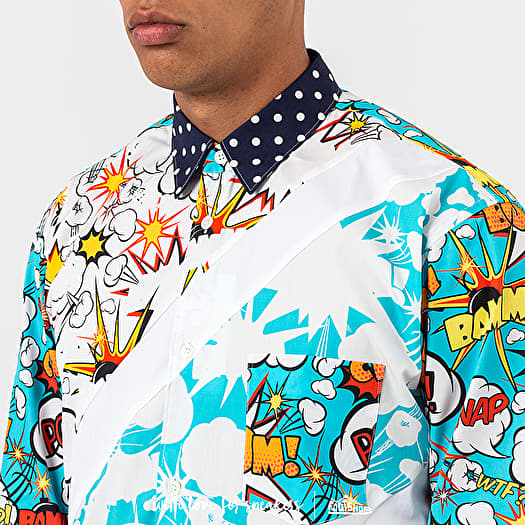 【関税・送料込み】COMME DES GARCONS SHIRTS MULTICOLOR COTTON Shirts Comme des Garçons SHIRT Shirt Multicolor | Footshop