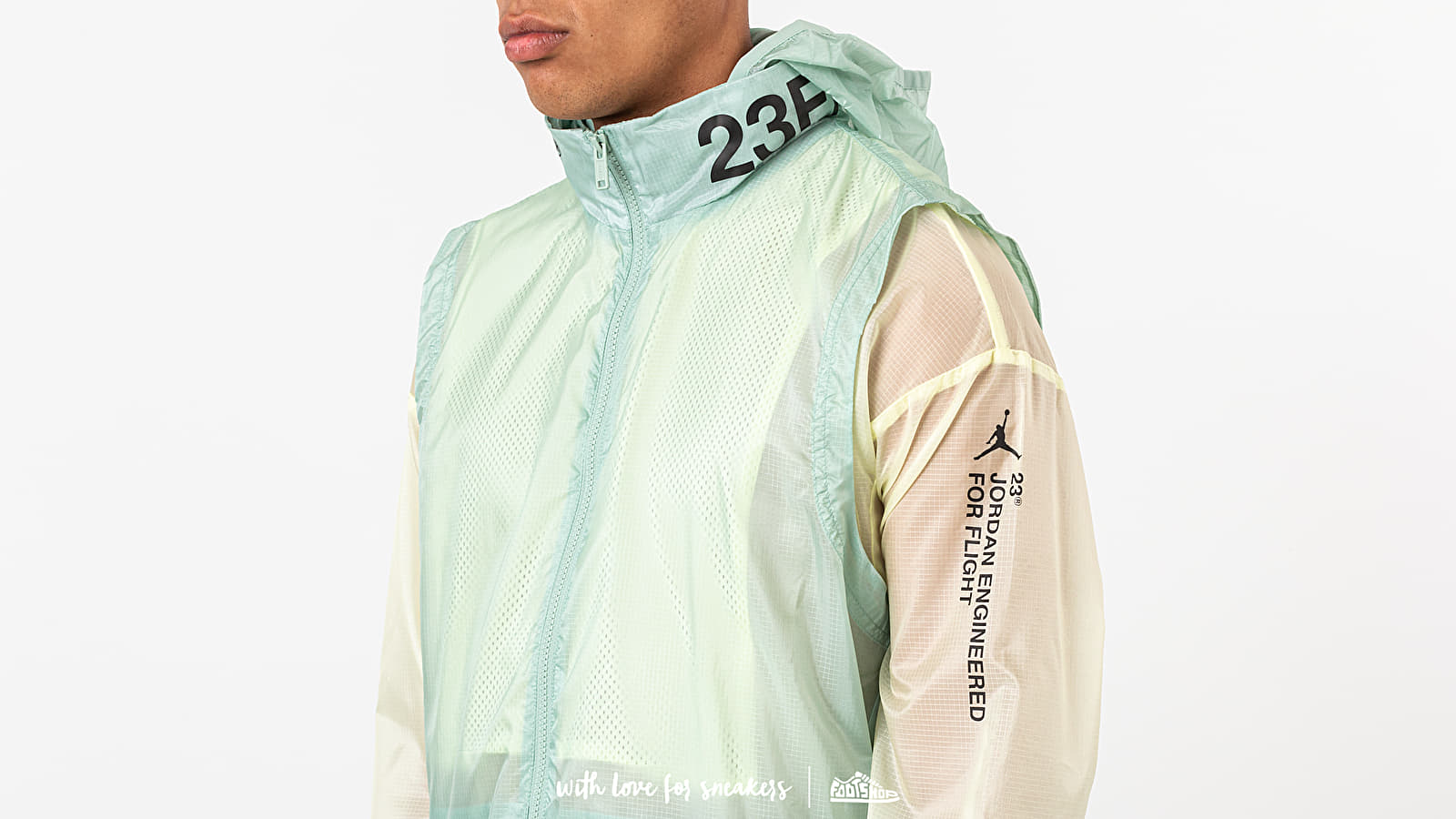 Jackets Jordan 23 Engineered Jacket Luminous Green/ Quartz Patina/ Black
