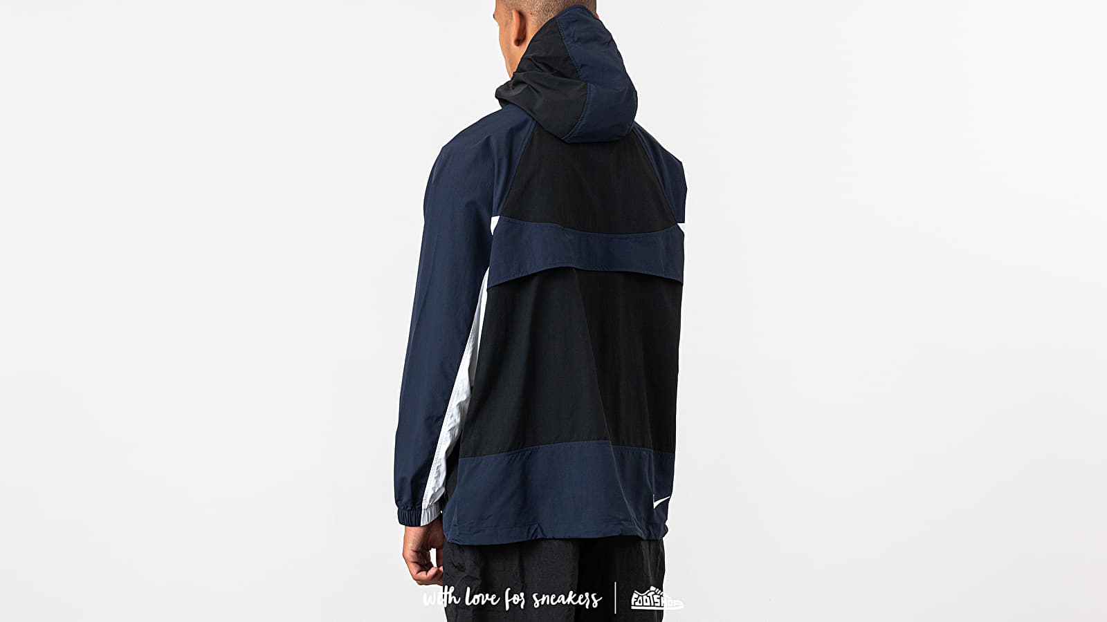 Jackets Nike Sportswear Re-Issue Woven Jacket Black/ Obsidian/ White/ White
