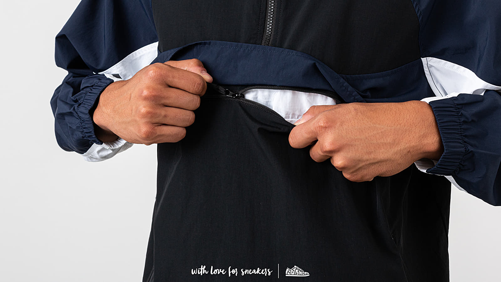 Jackets Nike Sportswear Re-Issue Woven Jacket Black/ Obsidian/ White/ White