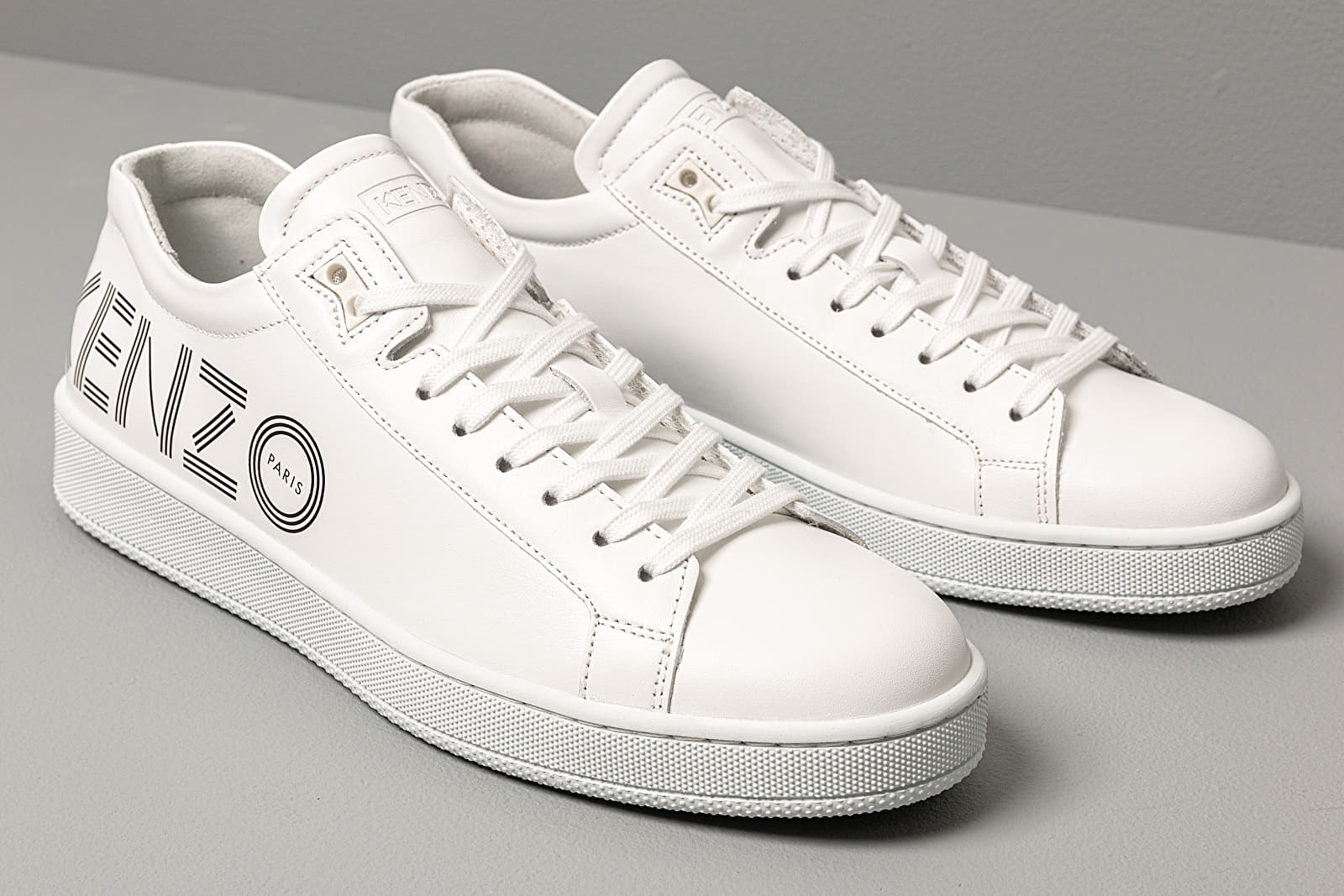 KENZO Tennix Low Top Sneakers White | Footshop