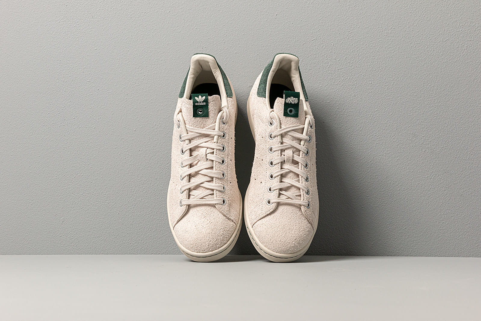 Men s shoes adidas x JUICE Stan Smith Talc Talc Mineral Green