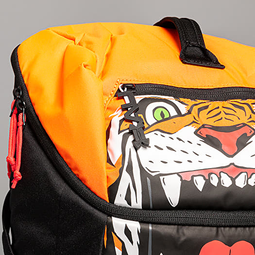 Orange and black under armour deals backpack