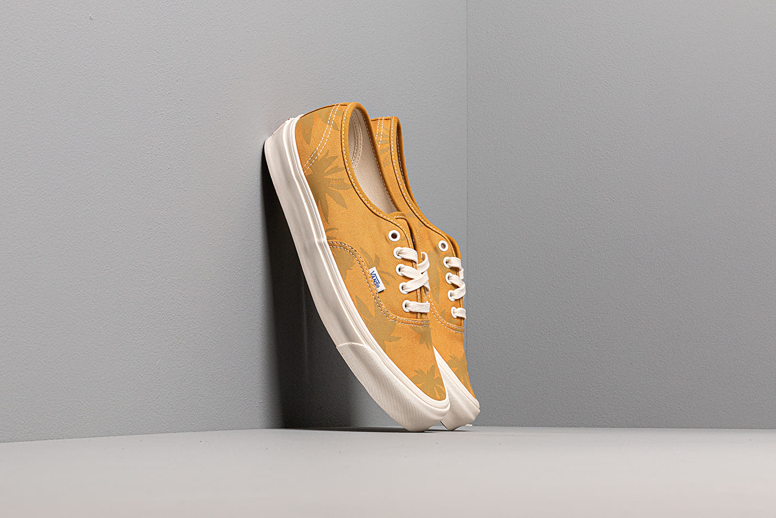 Herren Sneaker und Schuhe Vans Vault OG Authentic LX (Canvas/ Island Leaf) Narcissus/ Gold