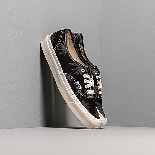 Vans OG Authentic LX (Canvas/ Island Leaf) Black Raven | Footshop