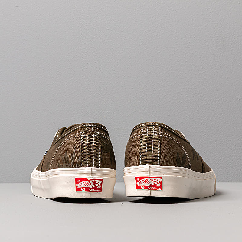 Vans OG Authentic LX (Canvas/ Island Leaf) Brown | Footshop
