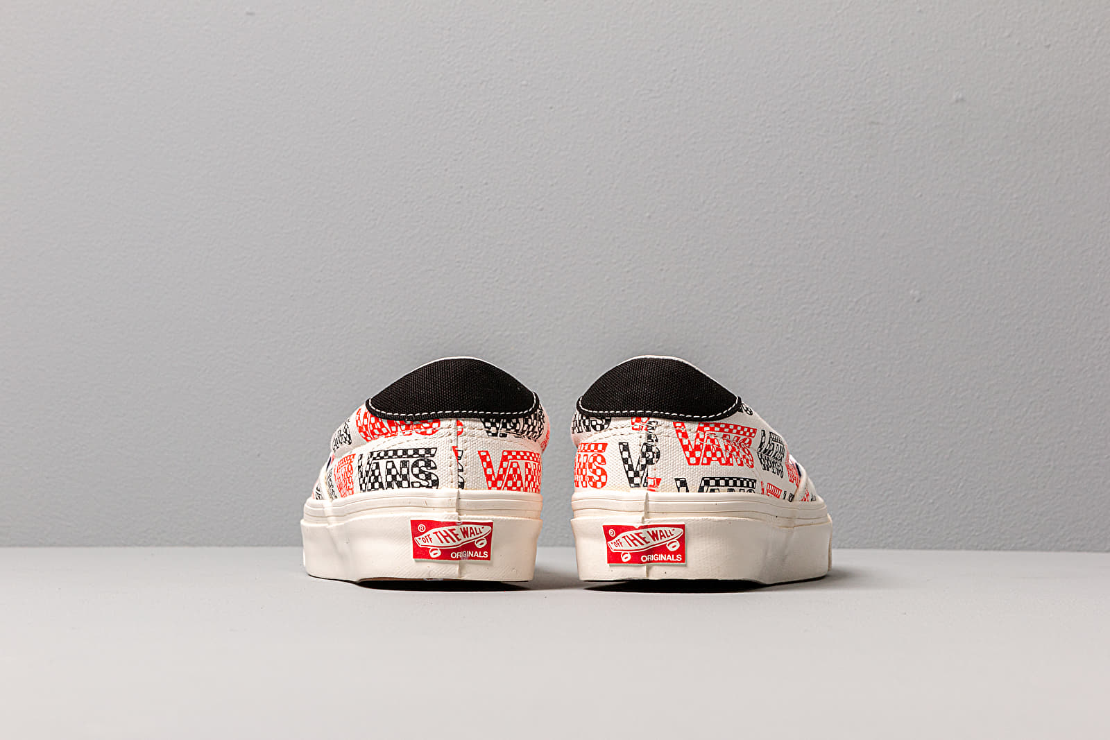 Muške tenisice Vans Vault OG Slip-On 59 LX (Canvas) Racing Red/ Logo Checkerboard
