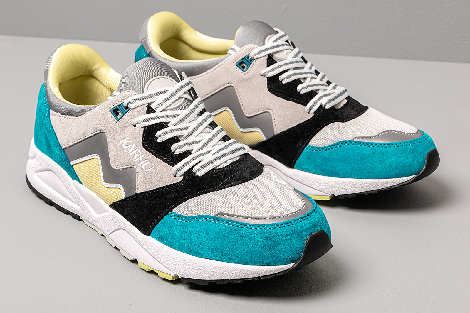 Мъжки кецове и обувки Karhu Aria Lake Blue/ Lemonade