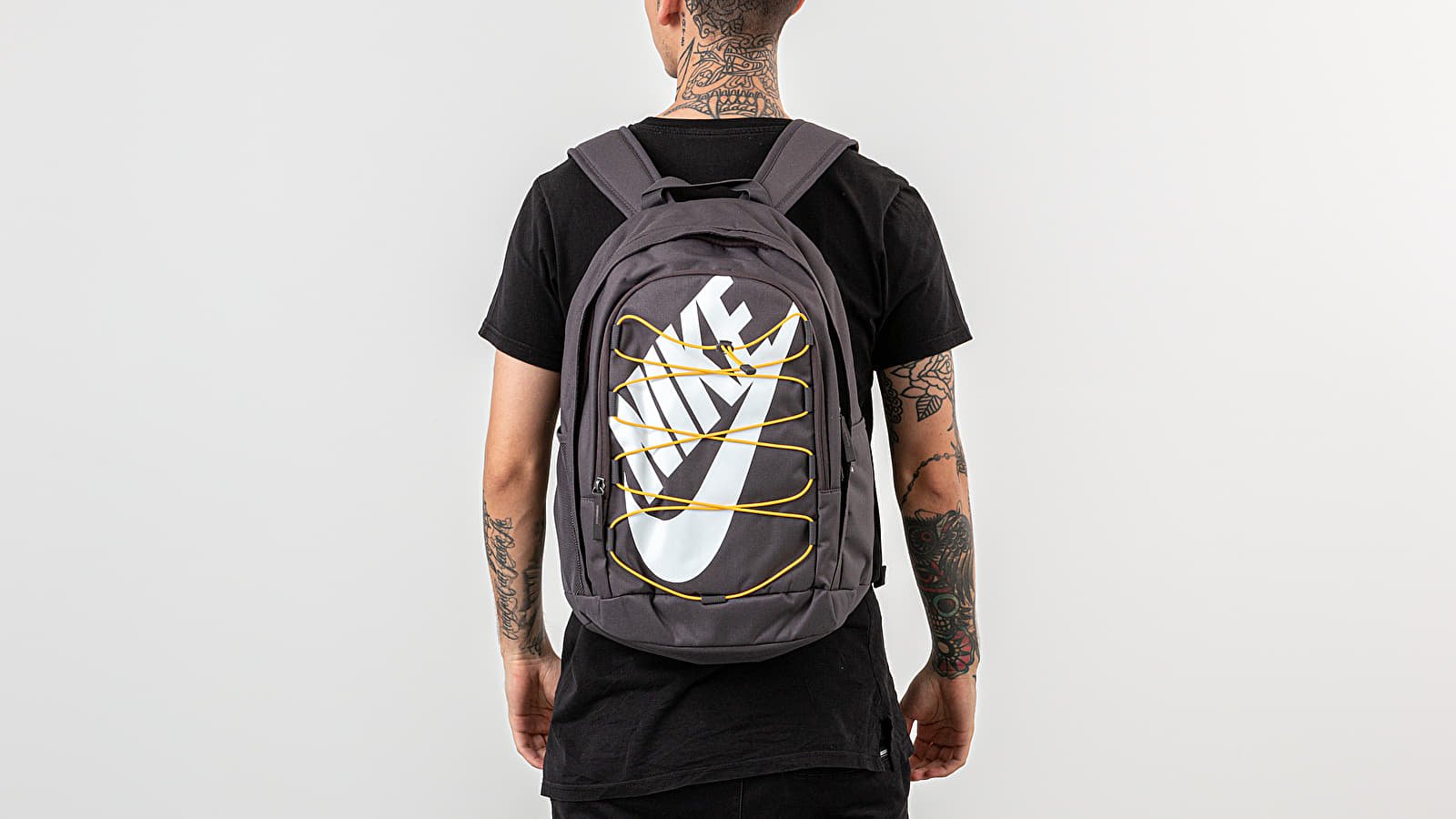 Kuprinės Nike Hayward Backpack Thunder Grey/ University Gold/ White
