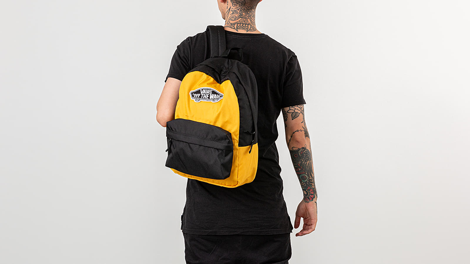 Backpacks Vans Realm Backpack Mango Mojito/ Black
