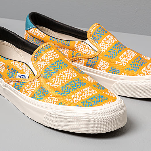 Men s shoes Vans OG Slip On 59 LX Canvas Golden Glow Footshop