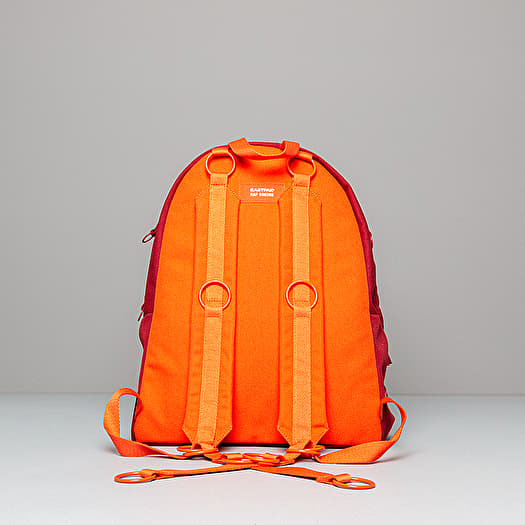 Eastpak x Raf Simons Padded Loop Bag Burgundy/ Orange | Footshop