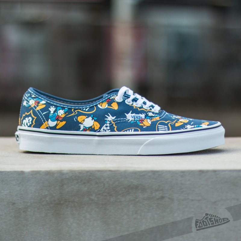 Men s shoes Vans Authentic DISNEY Donald Duck Navy Footshop