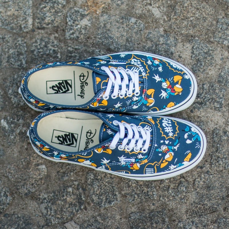 Donald duck vans shoes online