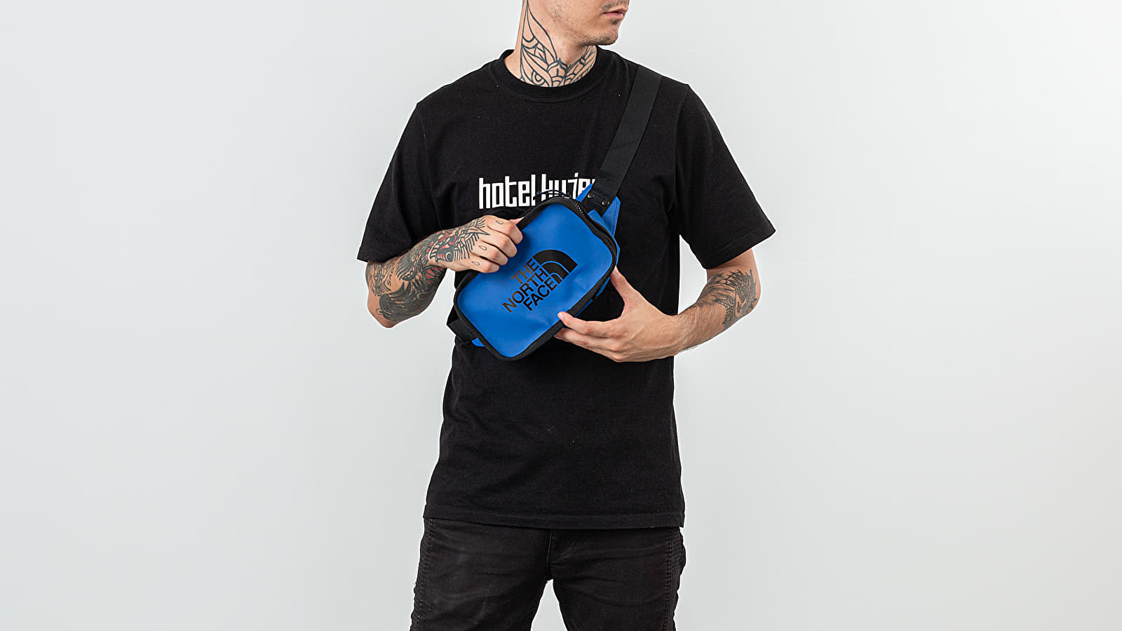 Marsupi The North Face Explore Belt Bag Blue/ Black