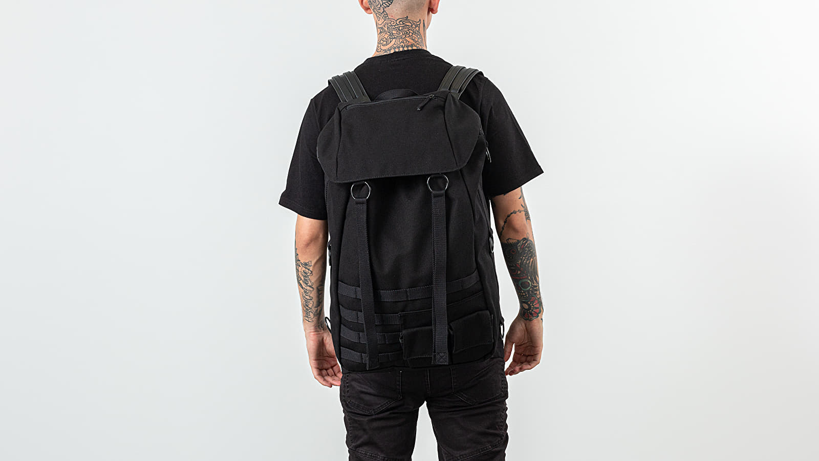 Backpacks Eastpak x Raf Simons Topload Loop Backpack Black