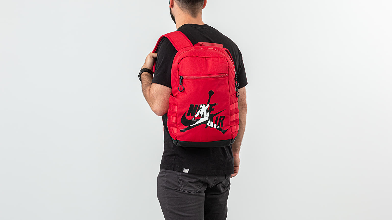 Mochilas Jordan Classic Backpack Gym Red