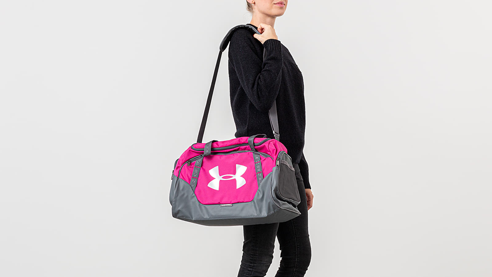 Crossbody bags Under Armour Undeniable Small Duffle 3.0 Pink