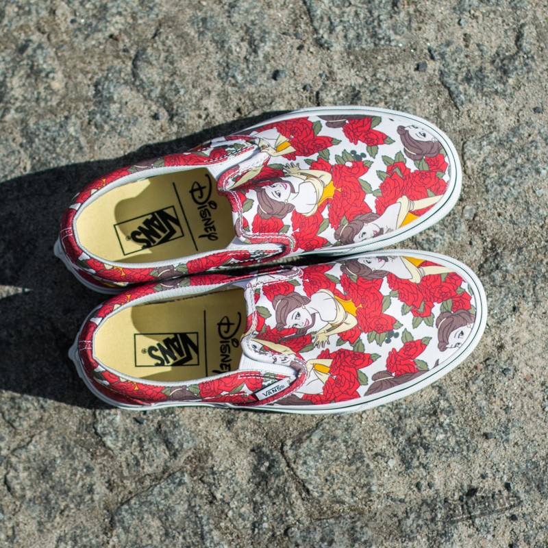 Disney vans slip ons womens sales