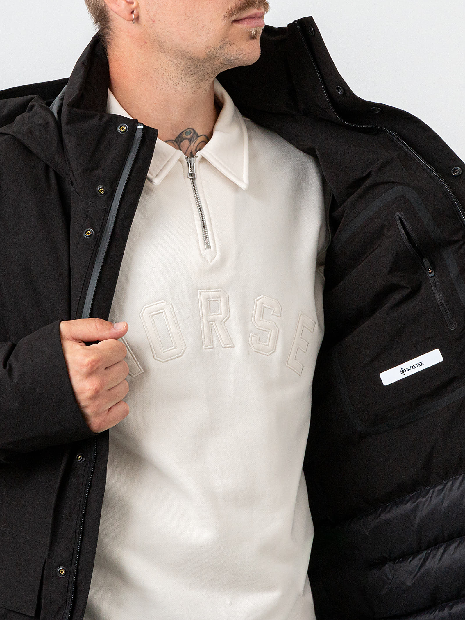 Jackets Norse Projects Ystad Down Gore Tex Jacket Black