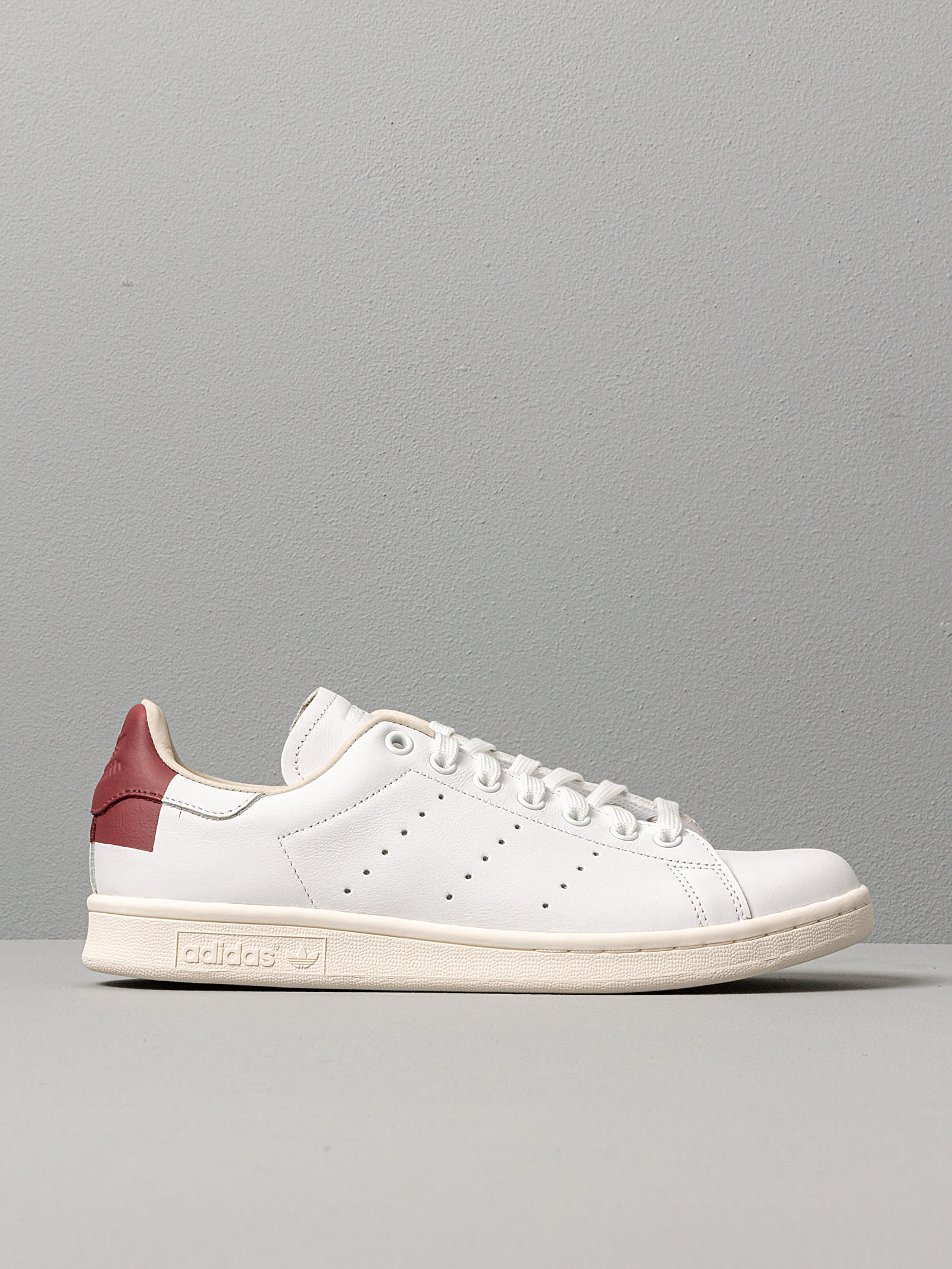 Men's shoes adidas Stan Smith Ftw White/ Core Burgundy/ Off White