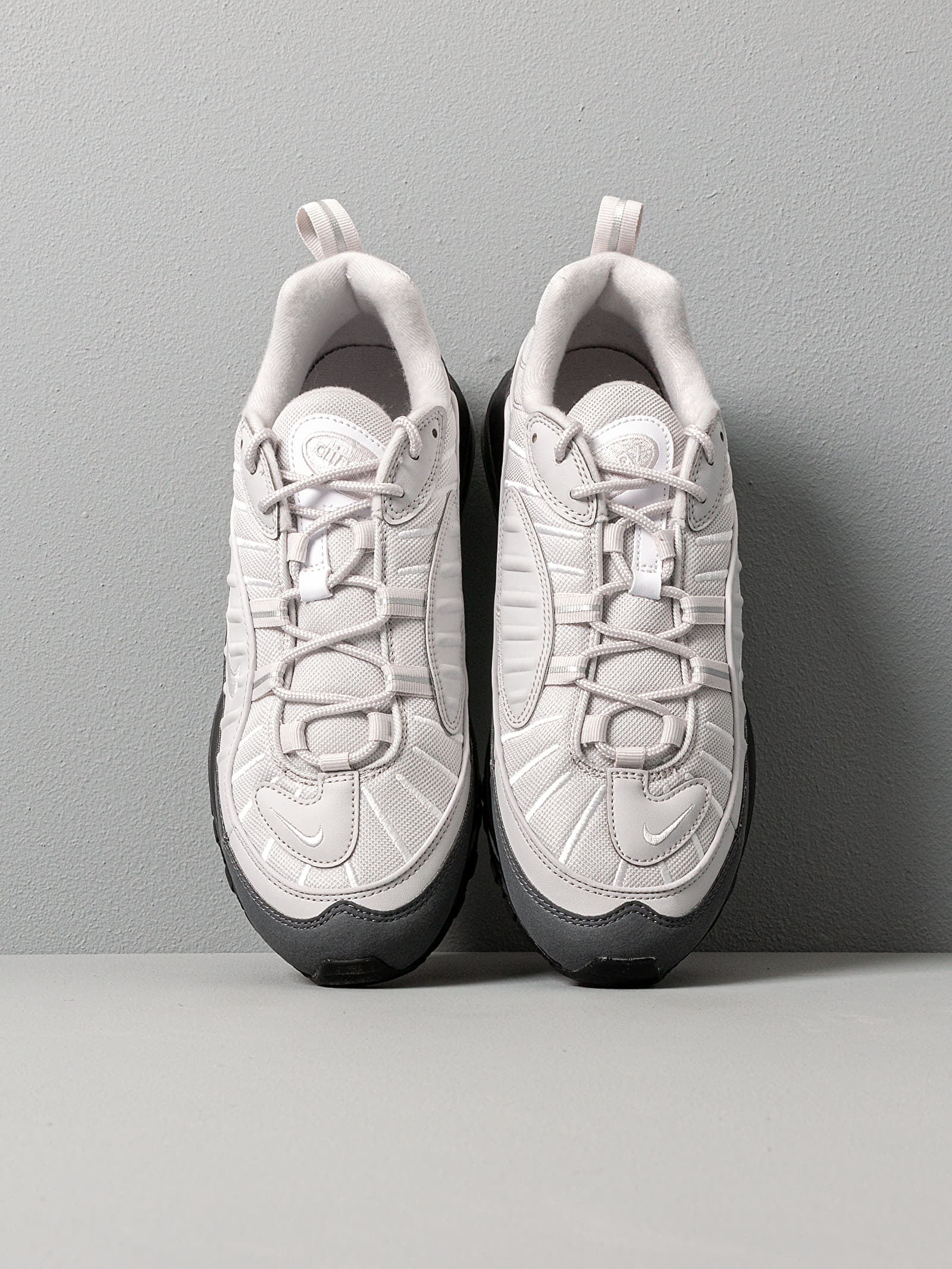 Nike air max 98 white vast grey  and  dark grey store