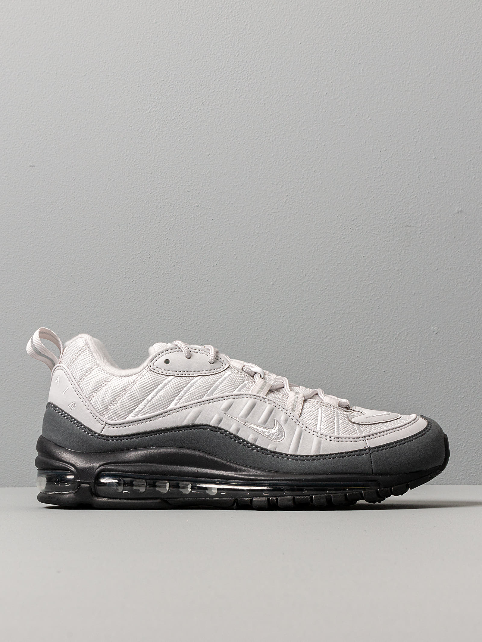 Air max 98 grey and white sale