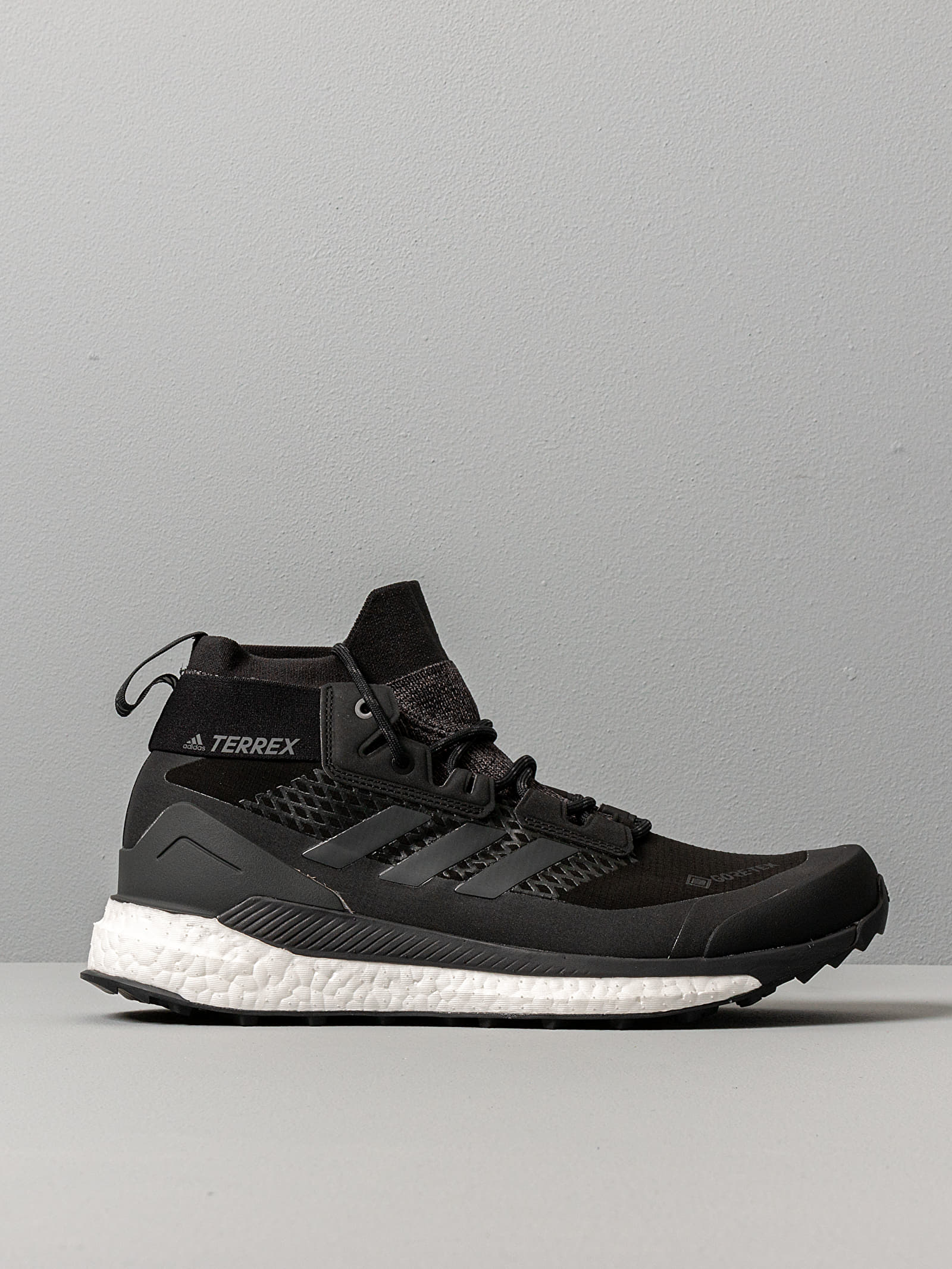 Herren Sneaker und Schuhe adidas Terrex Free Hiker GTX Core Black Grey Three Active Orange Footshop