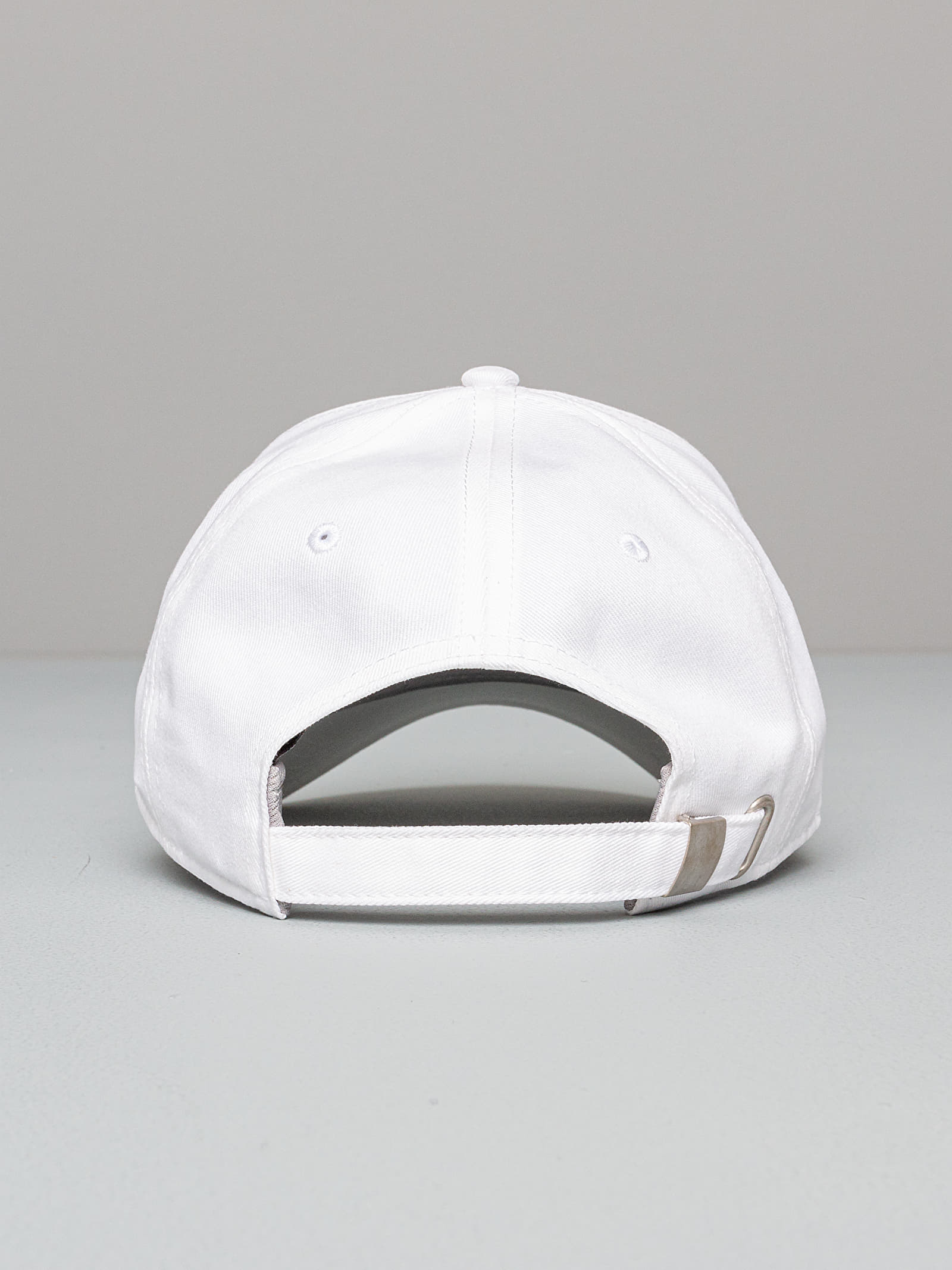 Šiltovky FILA Linear Logo Panel Strapback Cap Bright White