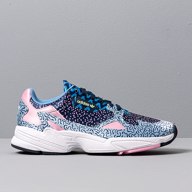 Women's shoes adidas Falcon W Collegiate Navy/ Glow Blue/ True
