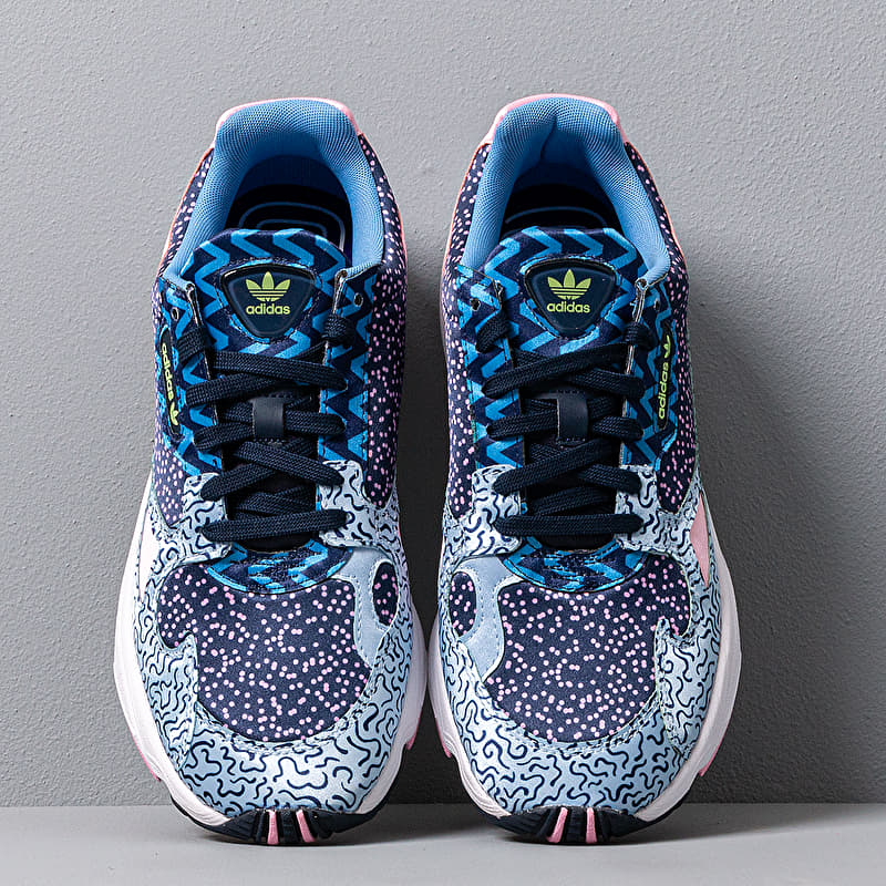 Women's shoes adidas Falcon W Collegiate Navy/ Glow Blue/ True