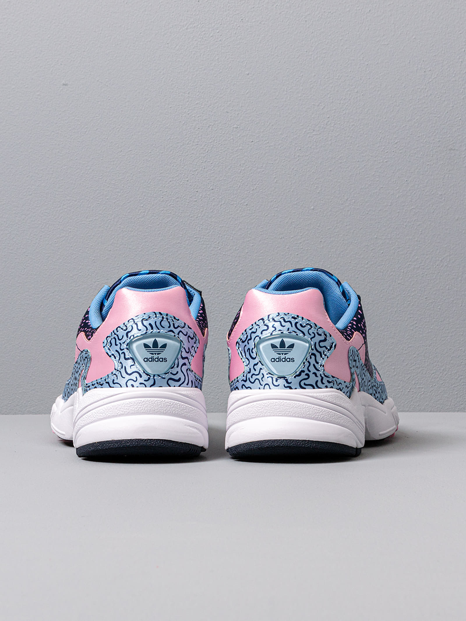Adidas falcon navy blue best sale
