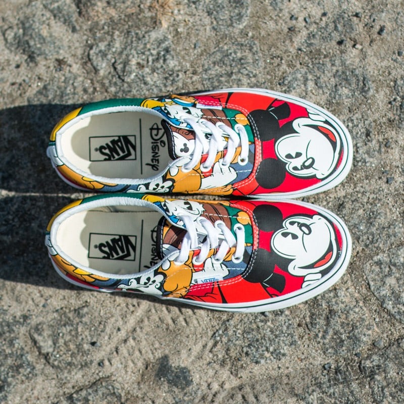 Herren Sneaker und Schuhe Vans U Era DISNEY Mickey & Friends Multicolor