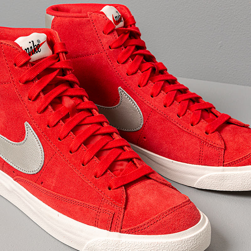 Nike Blazer 77 University Red/ Metallic Silver-Sail | Footshop display picture 1