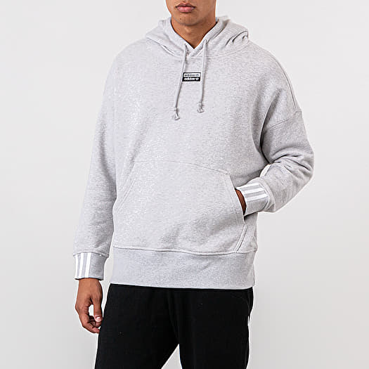 Hoodies and sweatshirts adidas Hoodie Light Grey Heather Footshop