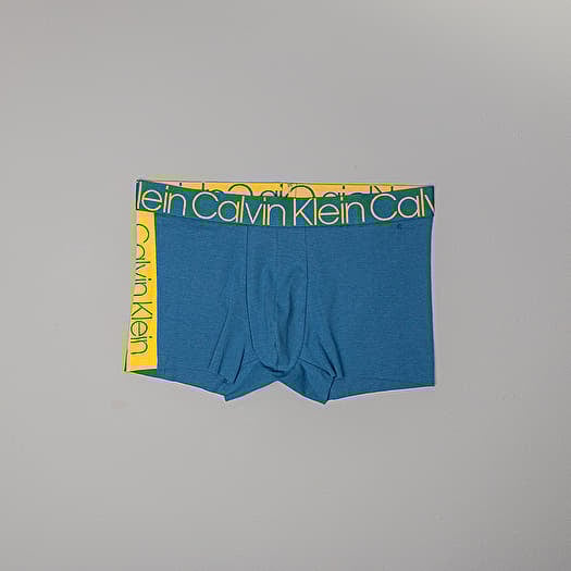 Men s underwear Calvin Klein Compact Flex Trunk Tempe Blue Footshop