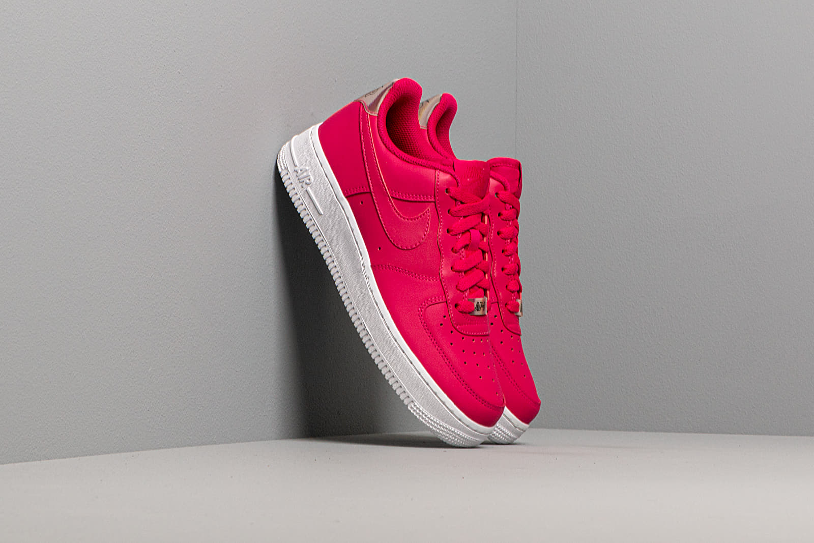 Women s shoes Nike Wmns Air Force 1 07 Essential Wild Cherry Wild Cherry Noble Red White Footshop