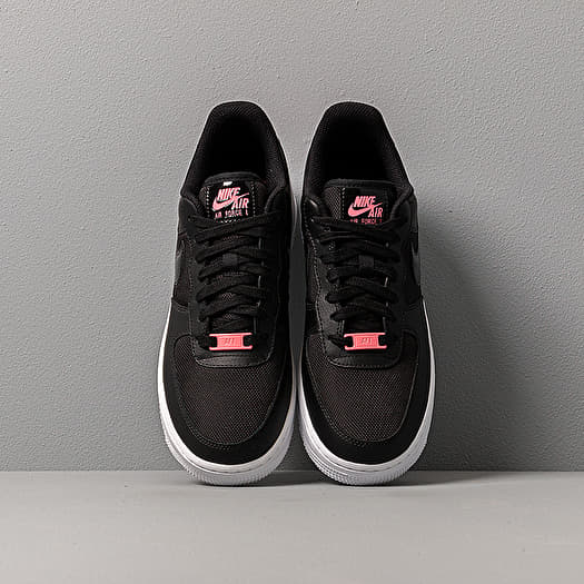 Women's shoes Nike Wmns Air Force 1 Low Black/ Black-Sunset