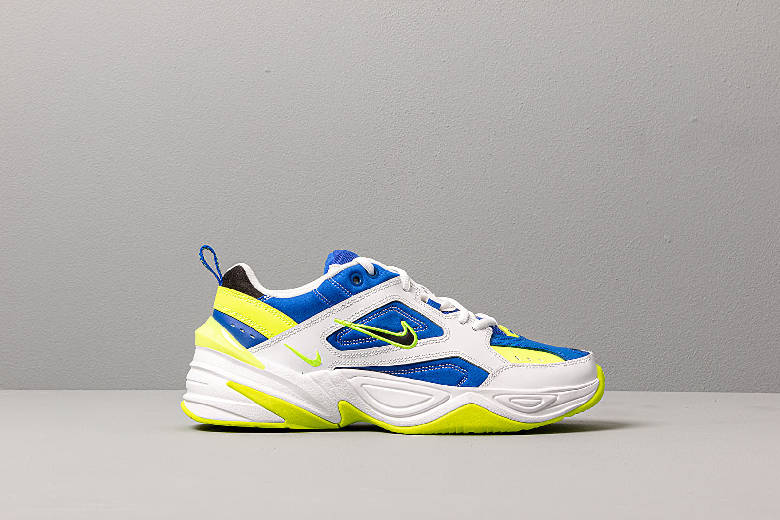 Men s shoes Nike M2K Tekno White Black Volt Racer Blue Footshop