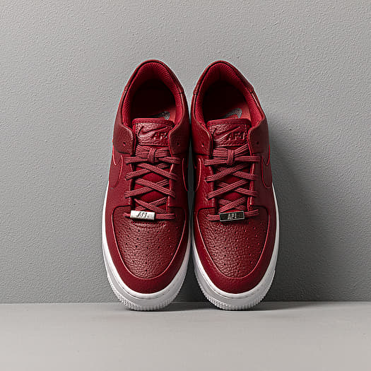 Women s shoes Nike W Air Force 1 Sage Low Team Red Team Red Noble Red Footshop