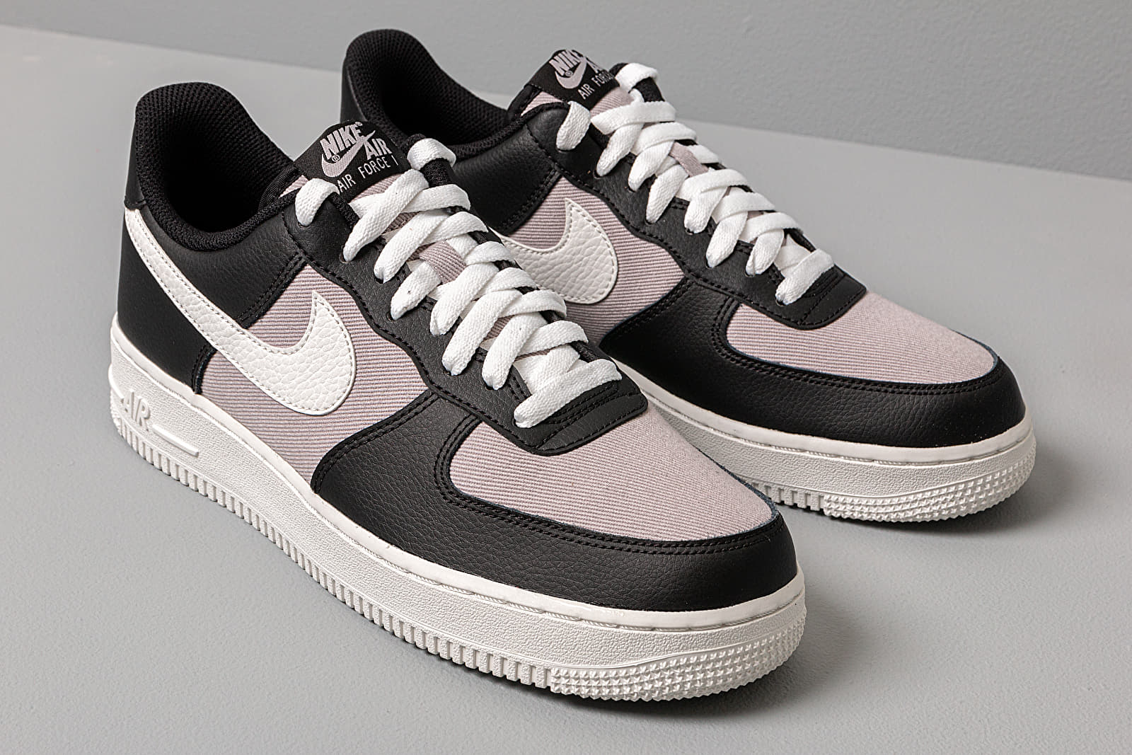 Men s shoes Nike Air Force 1 07 1 Black Summit White Atmosphere