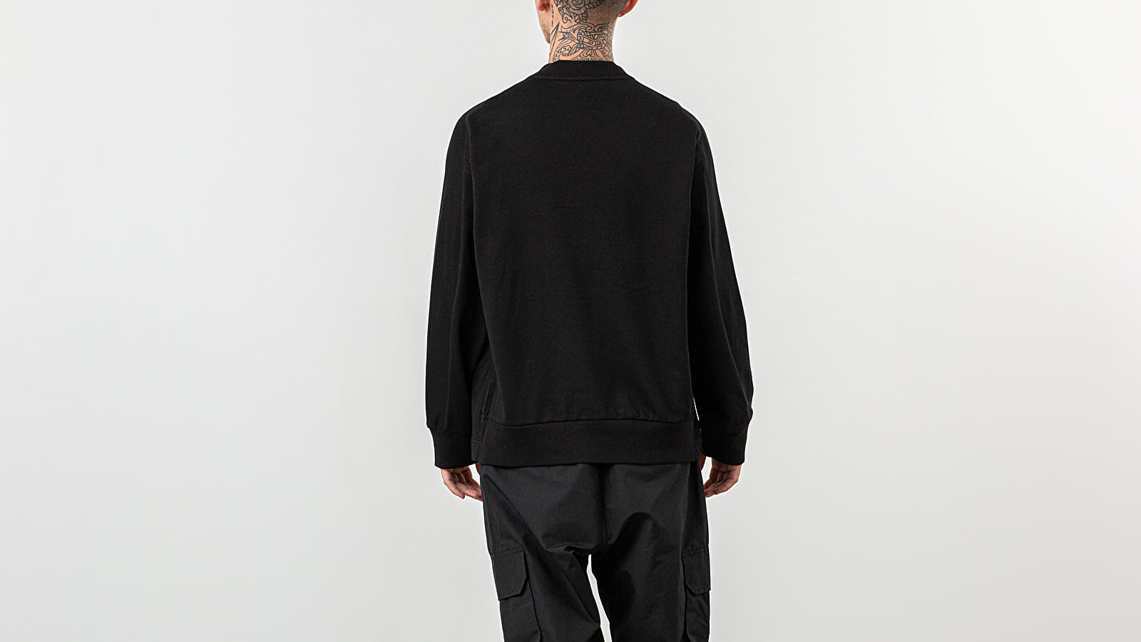 Hoodies and sweatshirts  Y-3 Stacked Logo Crewneck Black