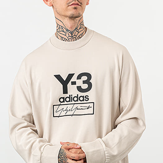 Y3 stacked logo hoodie on sale
