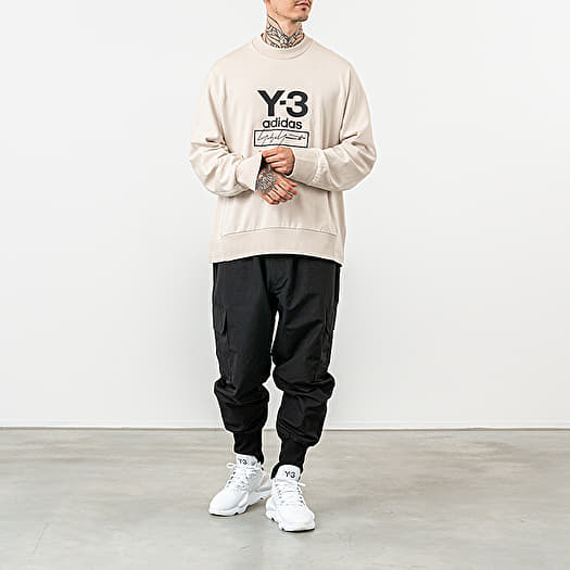 Y3 stacked logo hoodie cheap