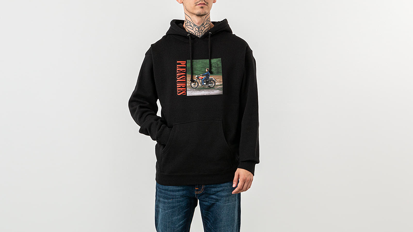 PLEASURES x Bob Dylan Ride Hoodie