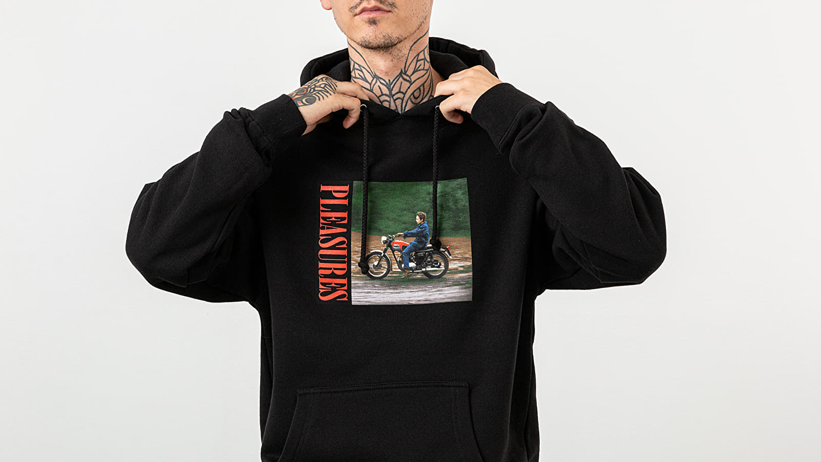 Hoodies and sweatshirts  PLEASURES x Bob Dylan Ride Hoodie Black