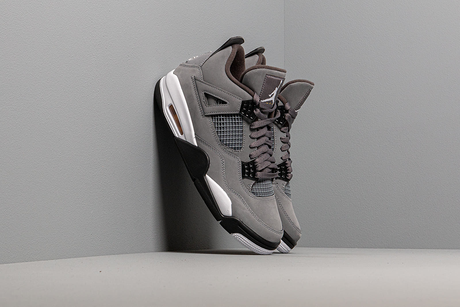 Férfi cipők Air Jordan 4 Retro Cool Grey/ Chrome-Dark Charcoal