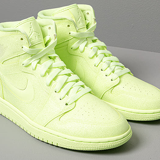 Women s shoes Air Jordan Wmns 1 Retro Hi Premium Barely Volt Barely Volt Footshop